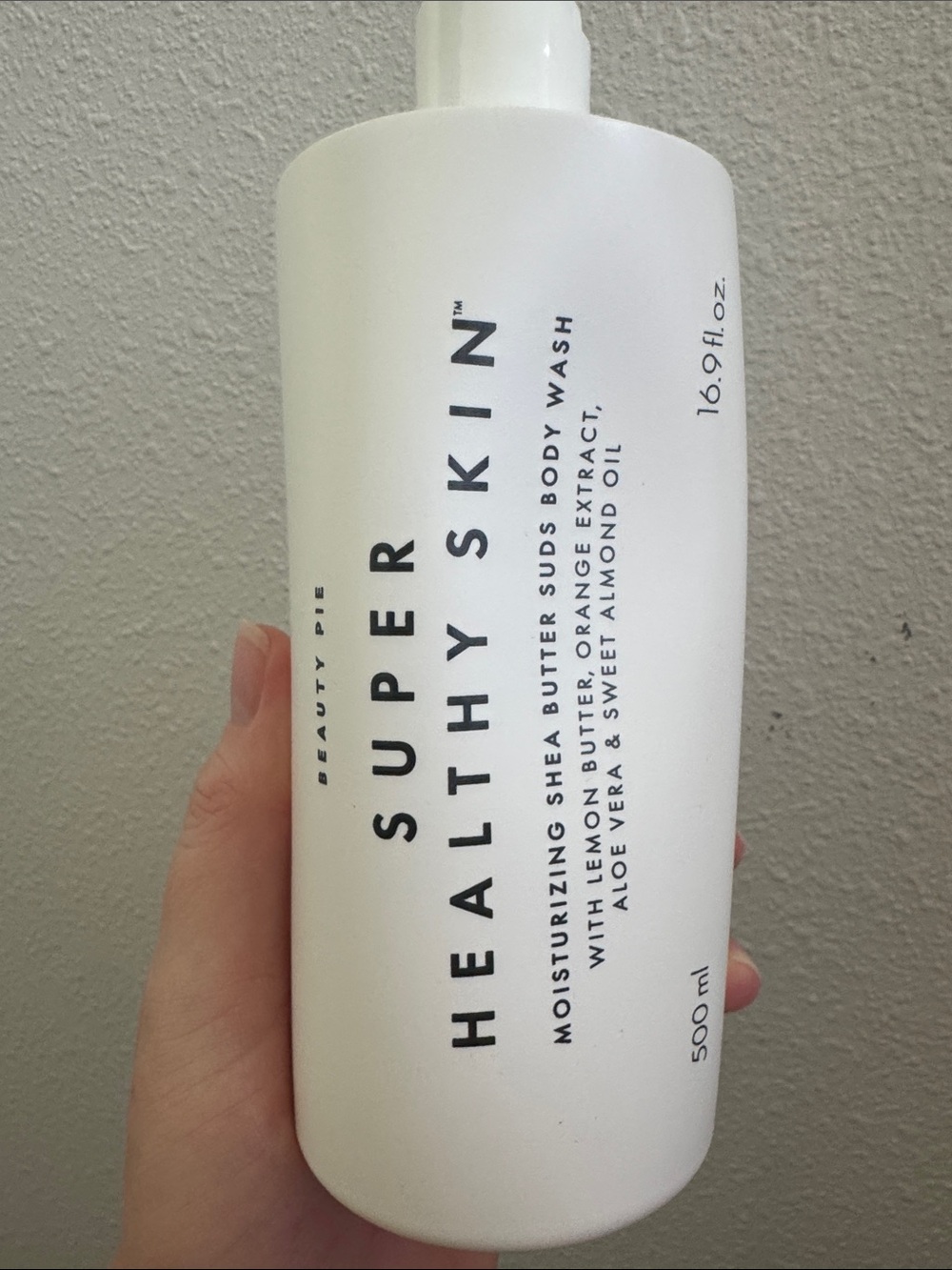 Beauty Pie - Super Healthy Skin -Moisturizing Shea Butter Body Wash - 500 ml New